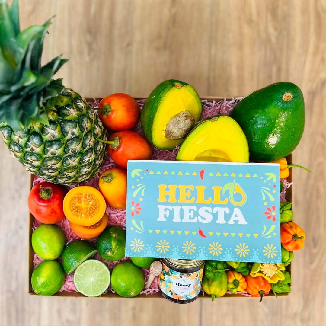 Tropical Fiesta Box Produce Box Tropical Fruit Box Large (12 Pounds) 