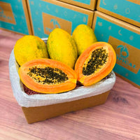 Thumbnail for Tropical Fresh Papaya Box Produce Box Tropical Fruit Box 