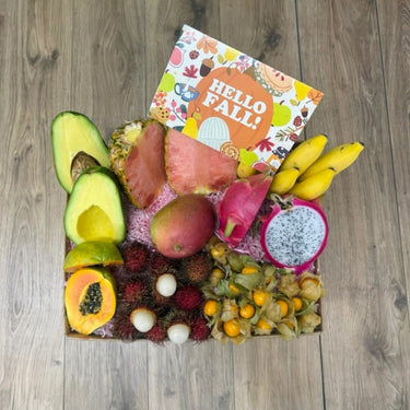 Taste the Tropics Fruit Box GoogleON Tropical Fruit Box