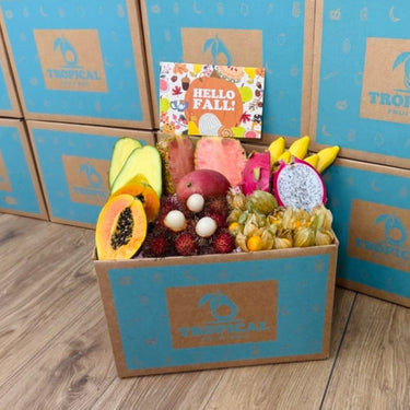 Taste the Tropics Fruit Box GoogleON Tropical Fruit Box