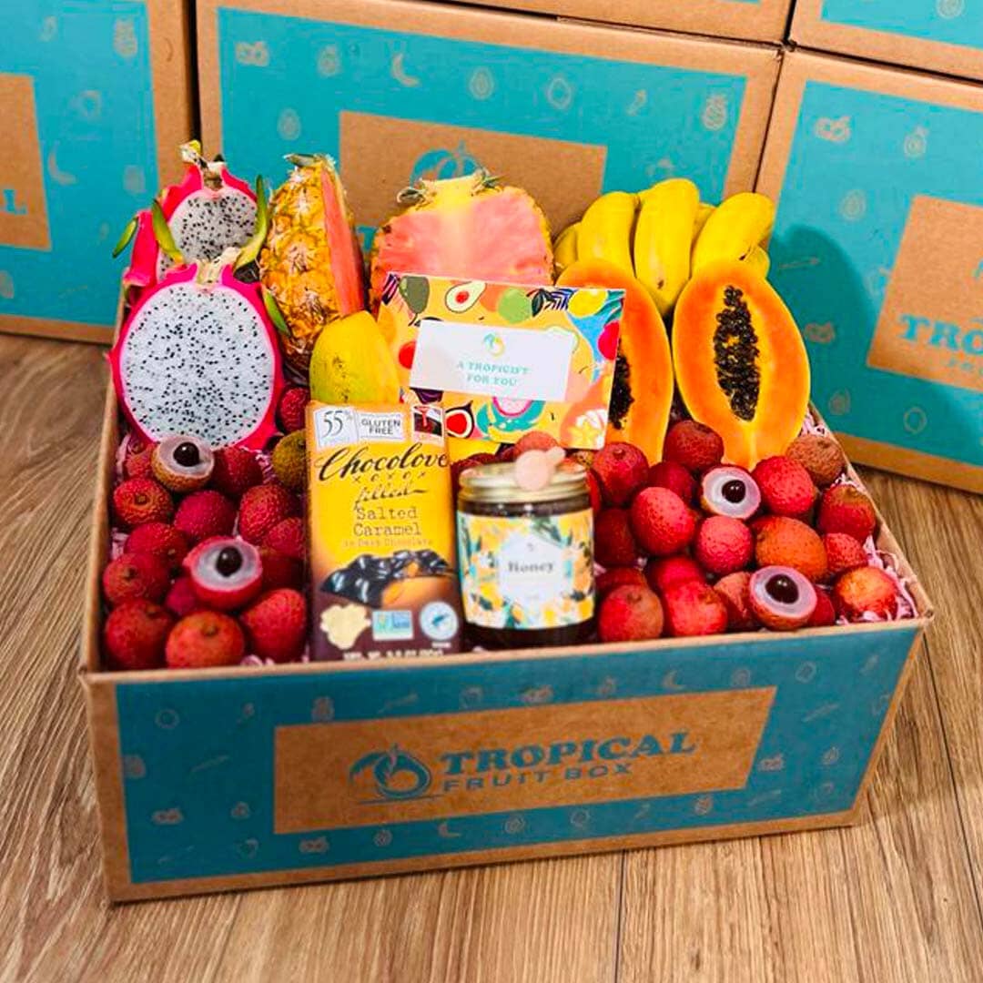 TropiFruity Premium Gift Box Specialty Box Tropical Fruit Box 