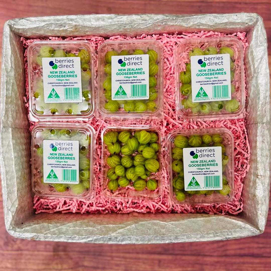 Gooseberries Fruit Box Specialty Box Tropical Fruit Box Medium (6 Crates) 