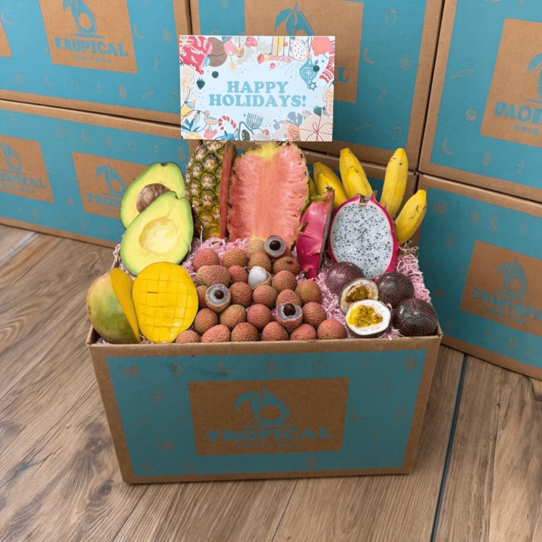 Taste the Tropics Fruit Box GoogleON Tropical Fruit Box 