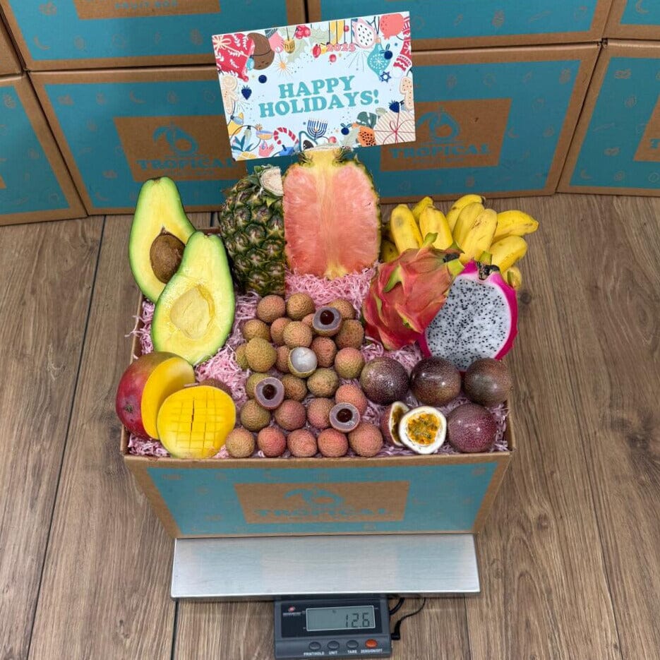 Taste the Tropics Fruit Box GoogleON Tropical Fruit Box 