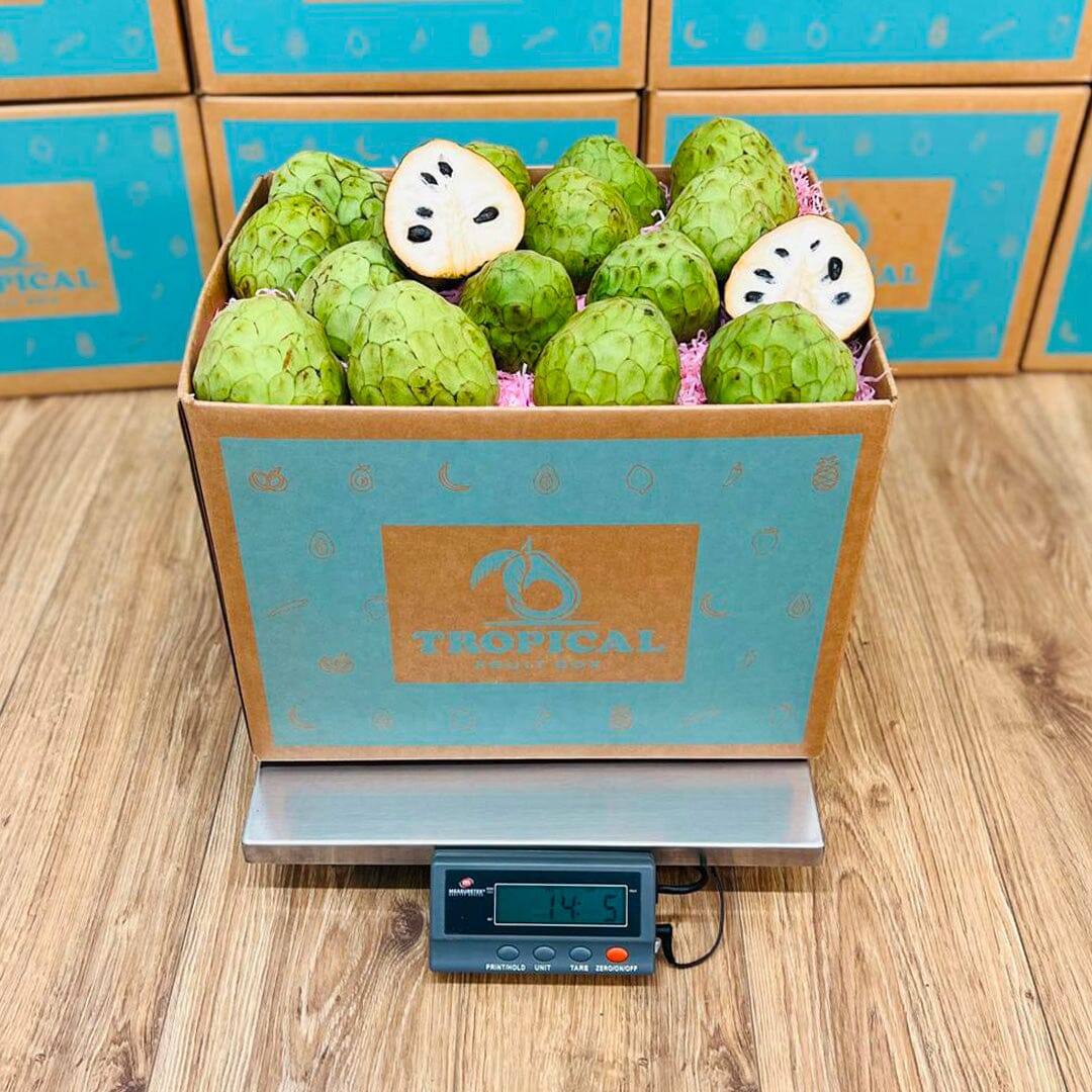 Cherimoya Fruit (Custard Apple) Box Specialty Box Tropical Fruit Box 