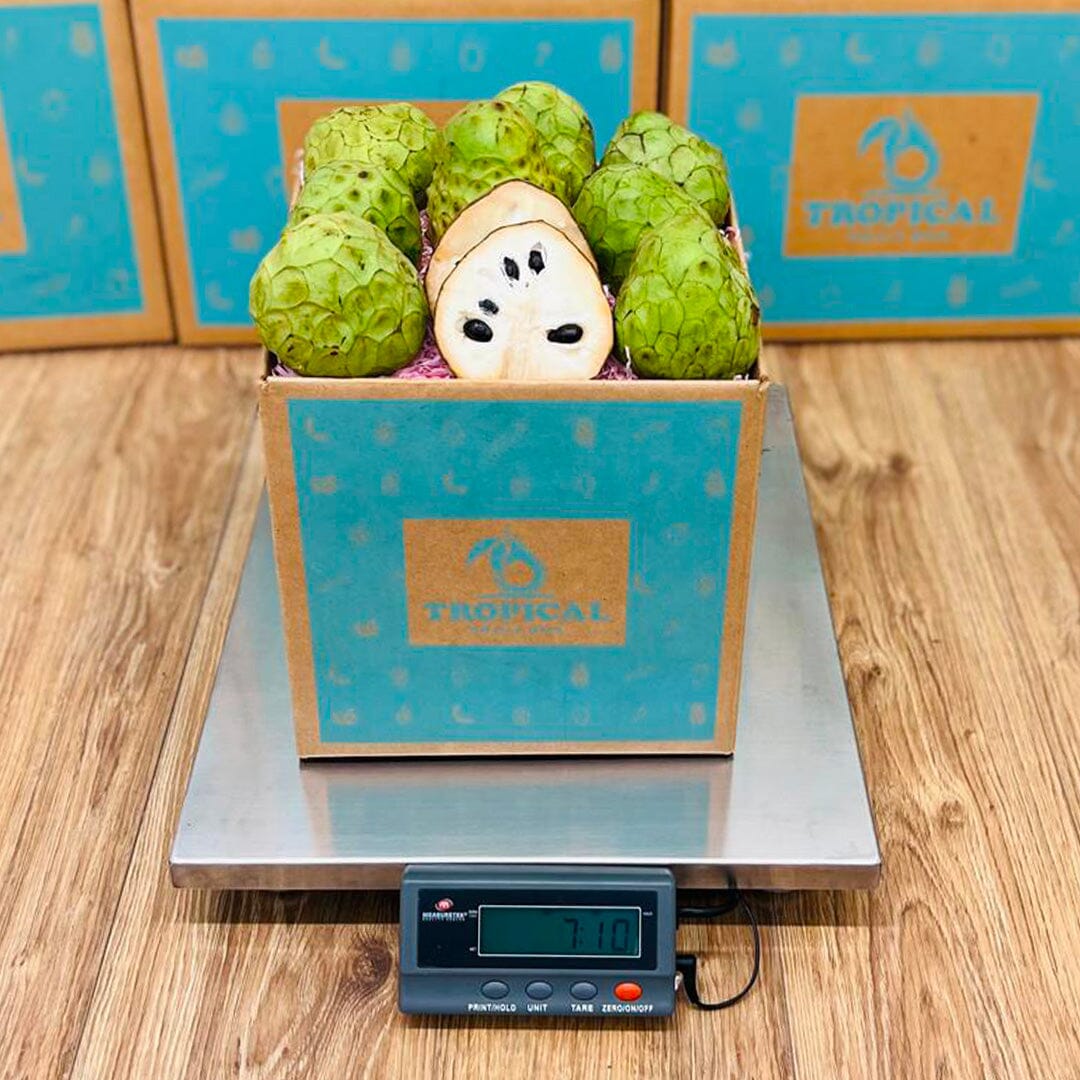 Cherimoya Fruit (Custard Apple) Box Specialty Box Tropical Fruit Box 