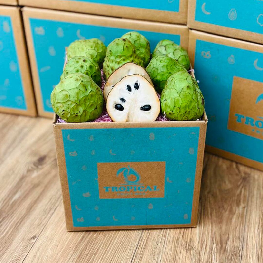 Cherimoya Fruit (Custard Apple) Box Specialty Box Tropical Fruit Box 