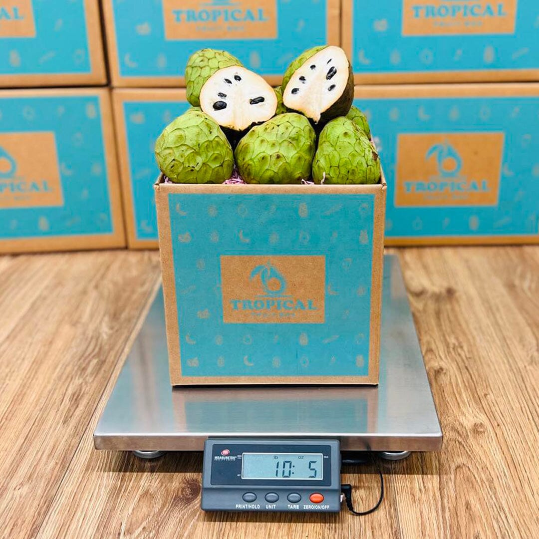 Cherimoya Fruit (Custard Apple) Box Specialty Box Tropical Fruit Box 