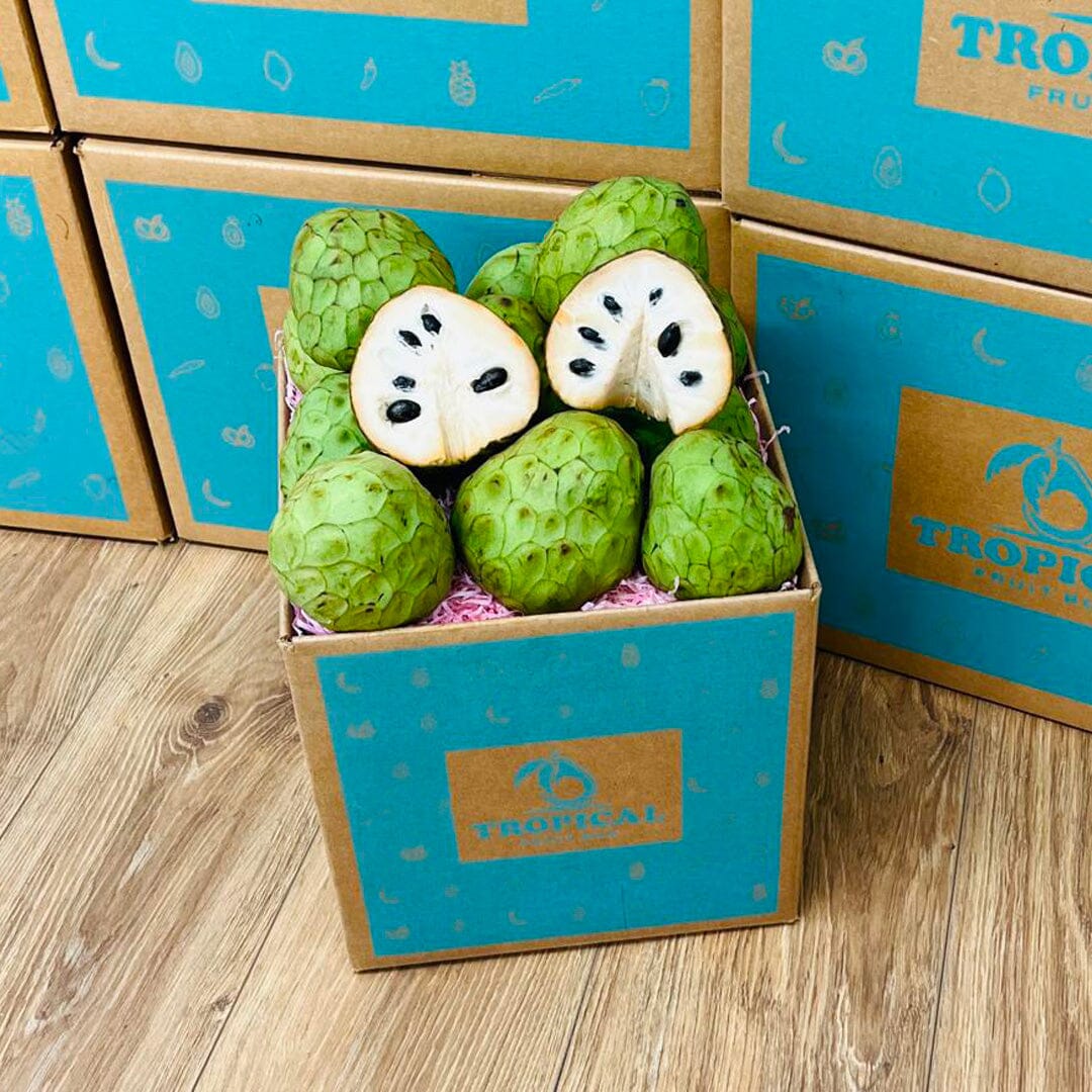 Cherimoya Fruit (Custard Apple) Box Specialty Box Tropical Fruit Box 