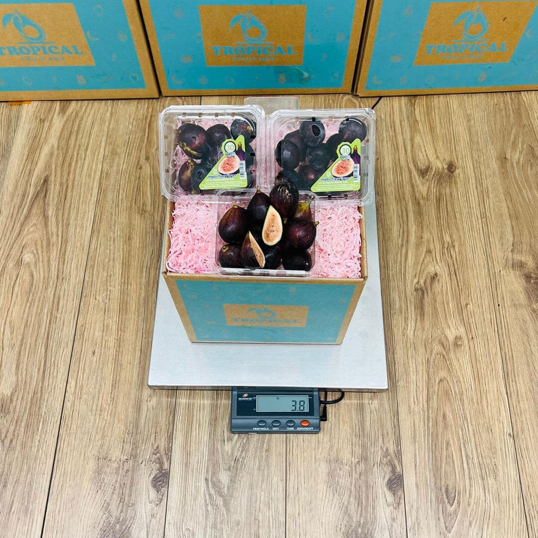 Fresh Black Mission Fig Box Figs Tropical Fruit Box 