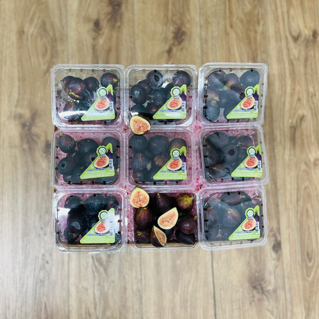 Fresh Black Mission Fig Box Figs Tropical Fruit Box Large (9 Crates) 