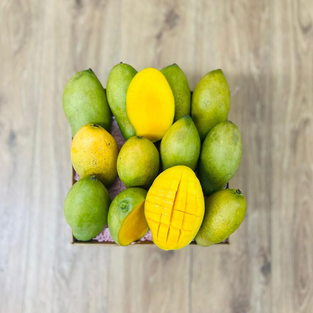 Francine Premium Mango Box GoogleON Tropical Fruit Box Large Box (8 lbs) 