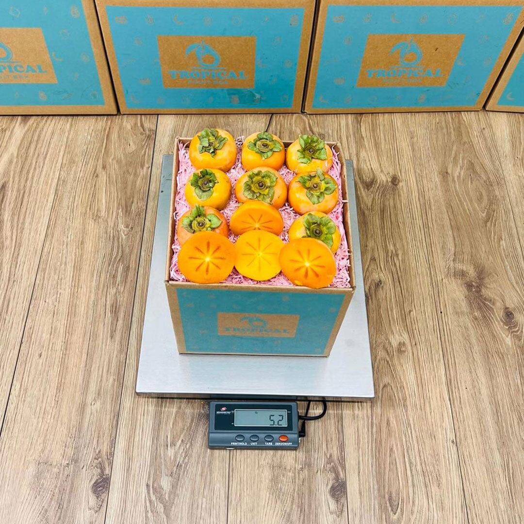 Fuyu Persimmons Specialty Box Tropical Fruit Box 