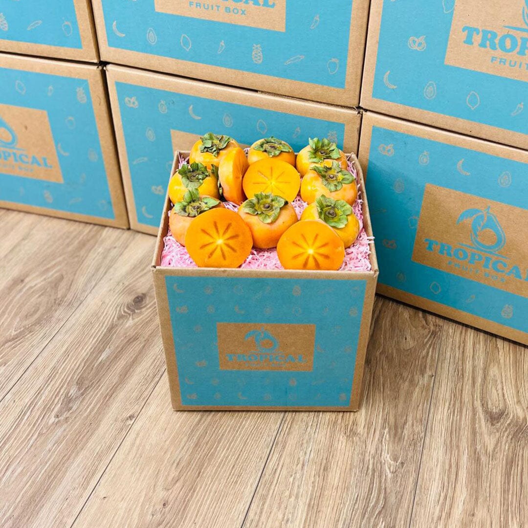 Fuyu Persimmons Specialty Box Tropical Fruit Box 