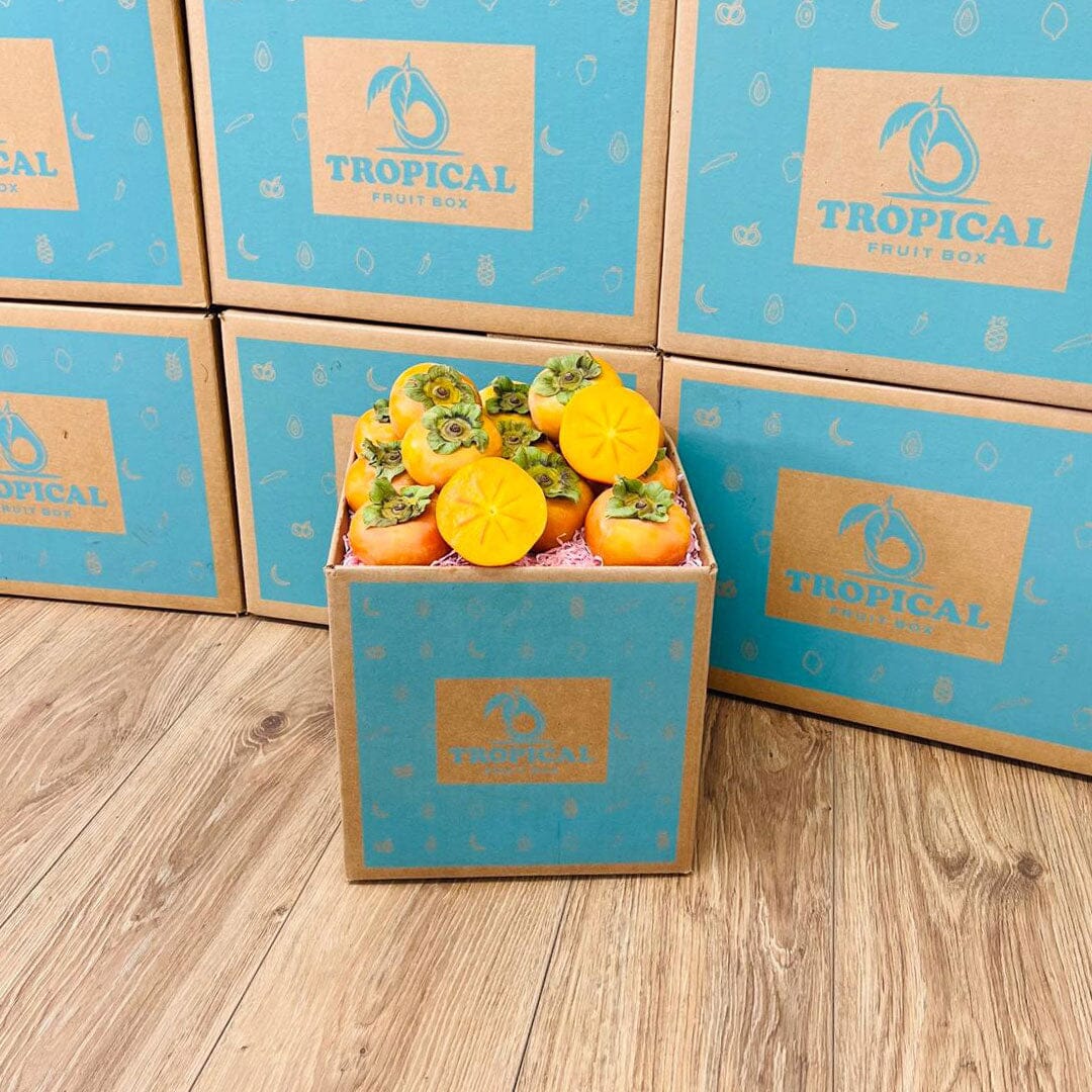 Fuyu Persimmons Specialty Box Tropical Fruit Box 