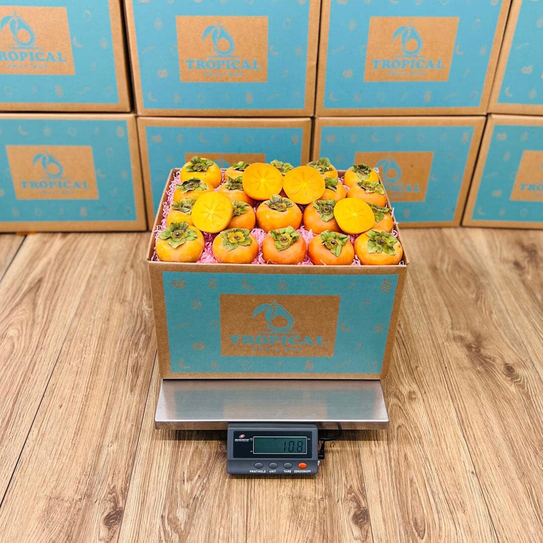 Fuyu Persimmons Specialty Box Tropical Fruit Box 