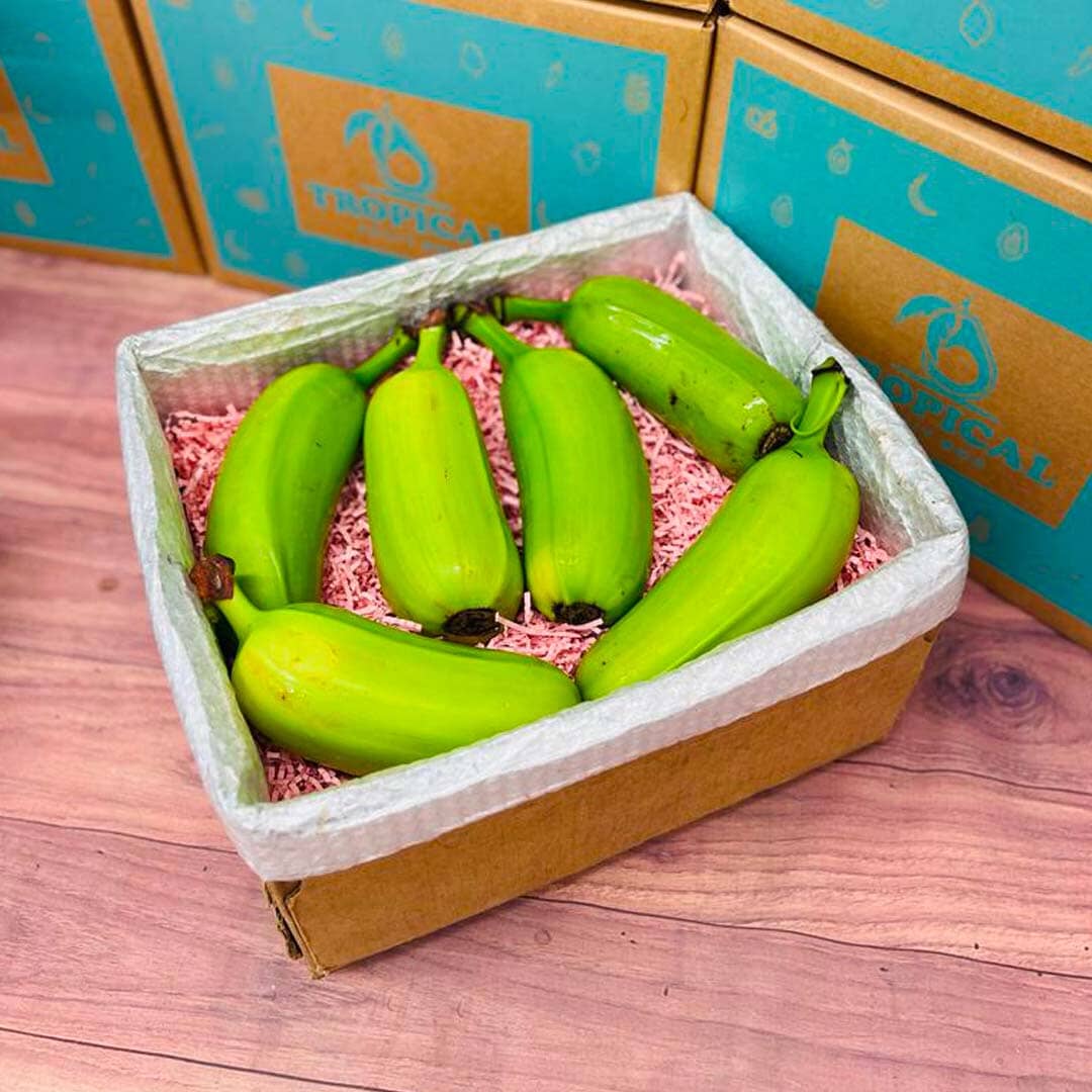 Plantain Ripe Box Hawaiian Plantains Box - Medium (8 Pounds)