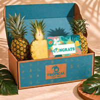 Thumbnail for Honeyglow™ Pineapple GoogleON Tropical Fruit Box 3 ct Congrats 