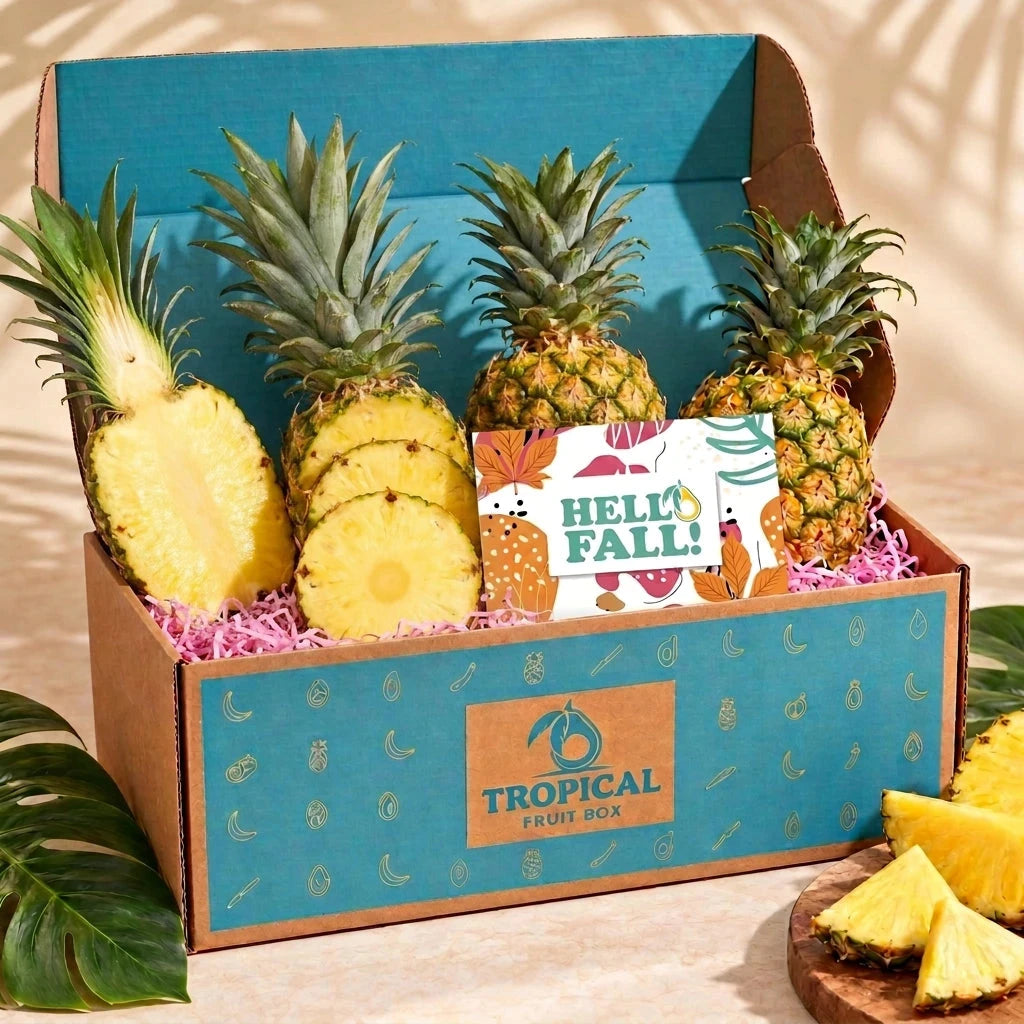 Honeyglow™ Pineapple GoogleON Tropical Fruit Box 4 ct No Card 