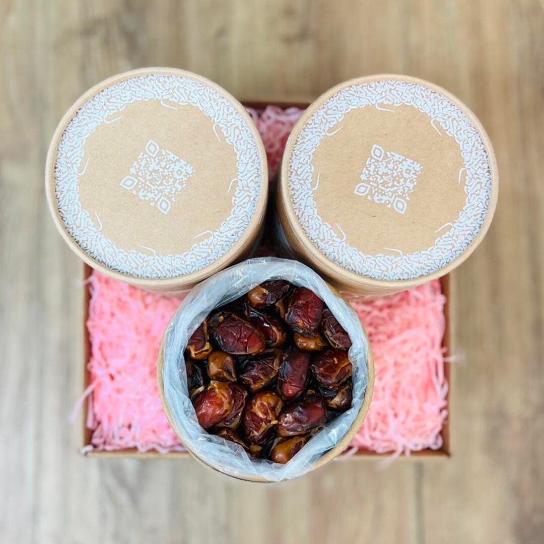 Dates Box Small Khalas Dates Box - 2 Khala Date Boxes