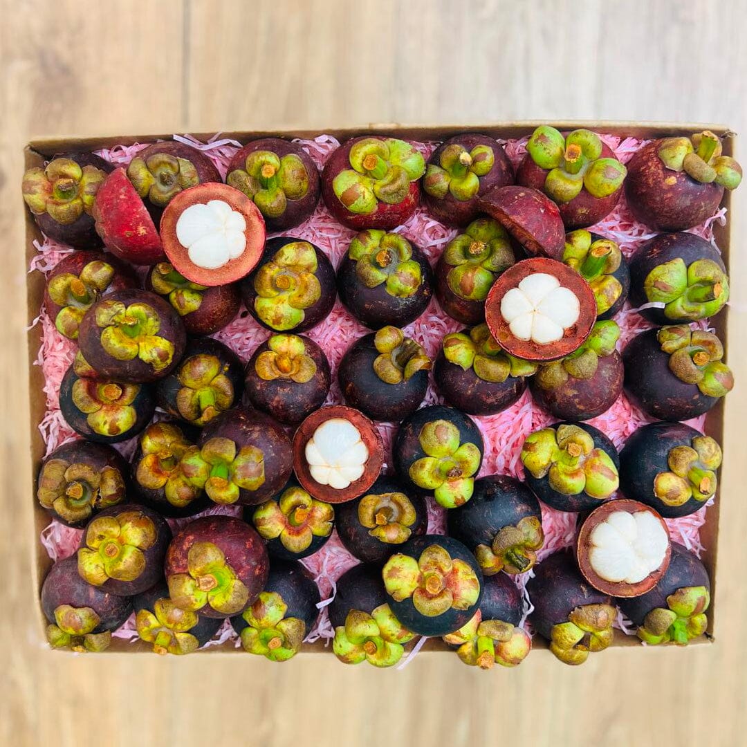 Purple Mangosteen Fruit Box GoogleON Tropical Fruit Box 