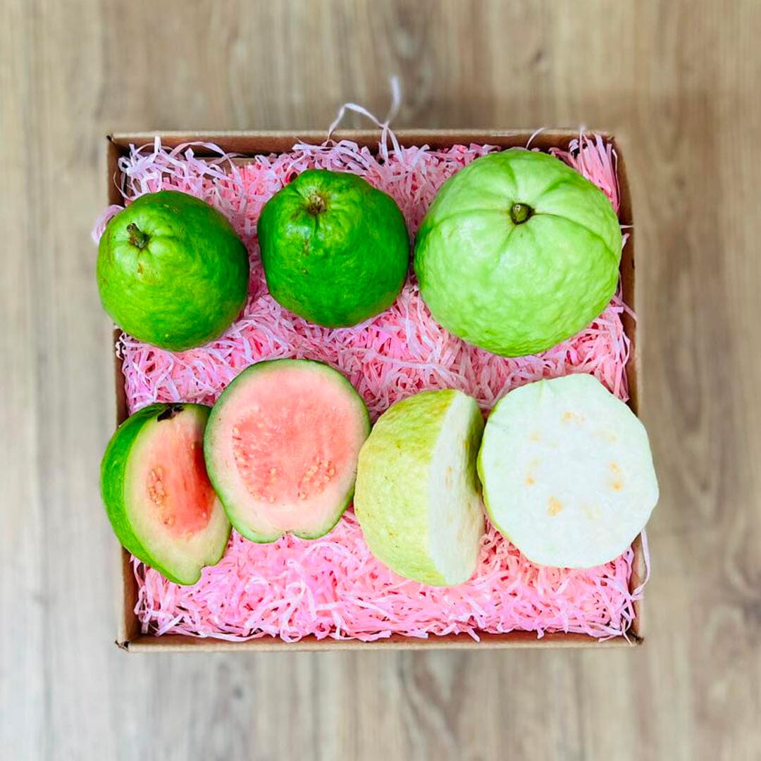 Guva Box Mixed Pink & White Guava Box - Small (3 Pounds)
