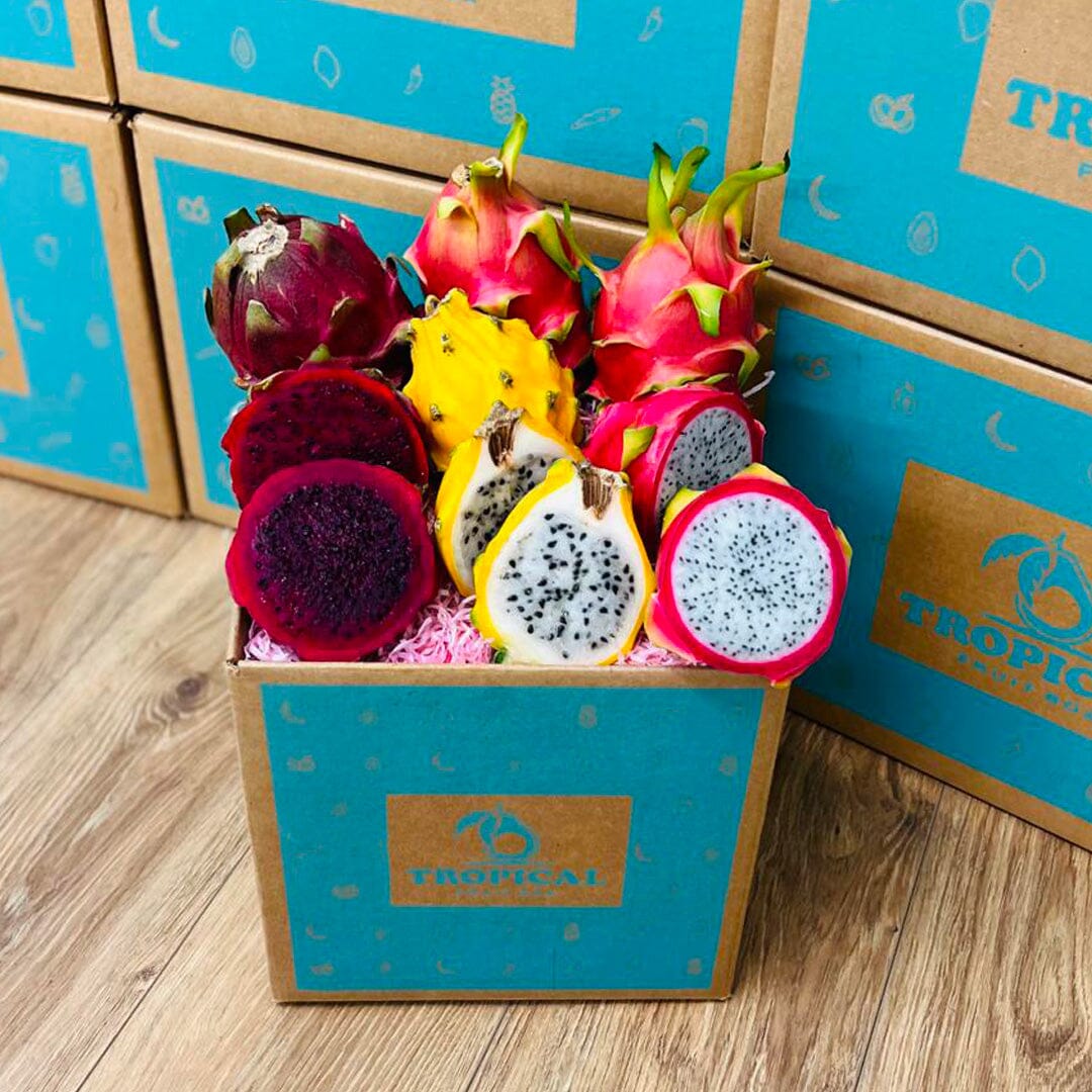 Dragon Fruit | Pitahaya Mix Box Dragon Fruit Tropical Fruit Box 