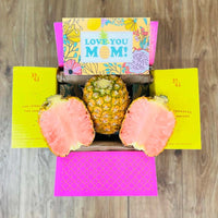 Thumbnail for Pinkglow® Pink Pineapple Duo Box GoogleON Tropical Fruit Box 