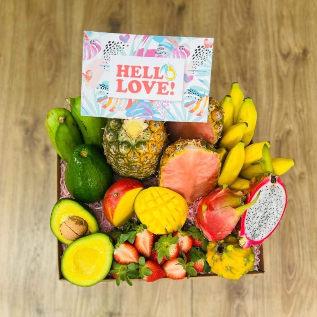 Taste the Tropics Fruit Box GoogleON Tropical Fruit Box Large (16lbs) 