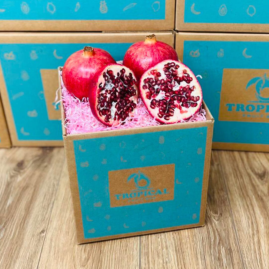 Pomegranate Box Specialty Box Tropical Fruit Box Small (3 lbs) 