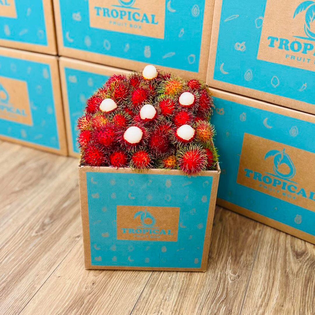 Rambutan Box GoogleON Tropical Fruit Box 