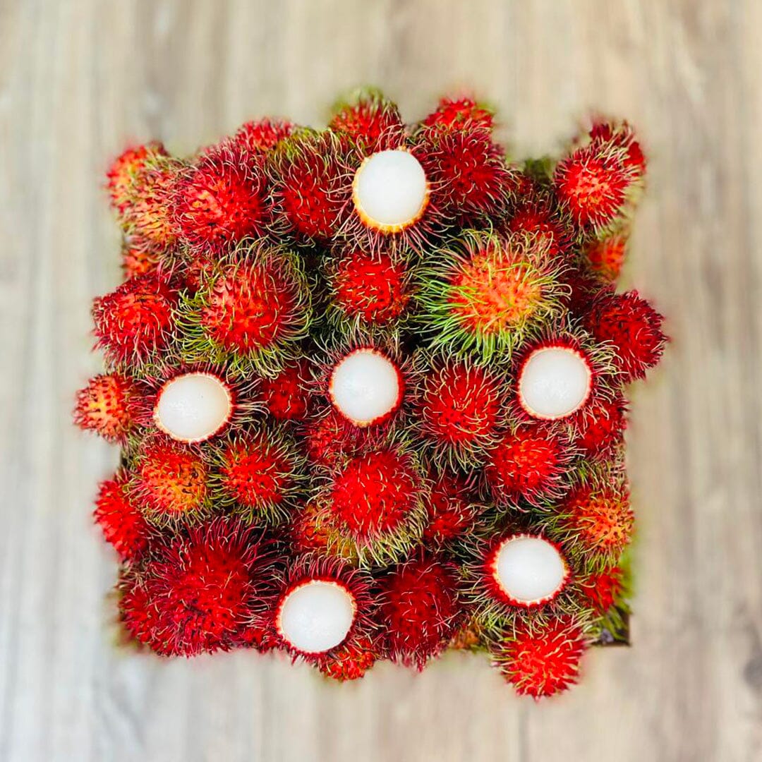 Rambutan Box GoogleON Tropical Fruit Box Regular (5 Pounds) 