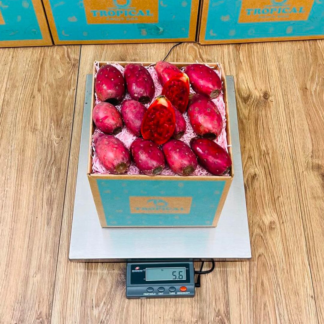 Red Cactus Pear | Prickly Pear Box Produce Box Tropical Fruit Box 