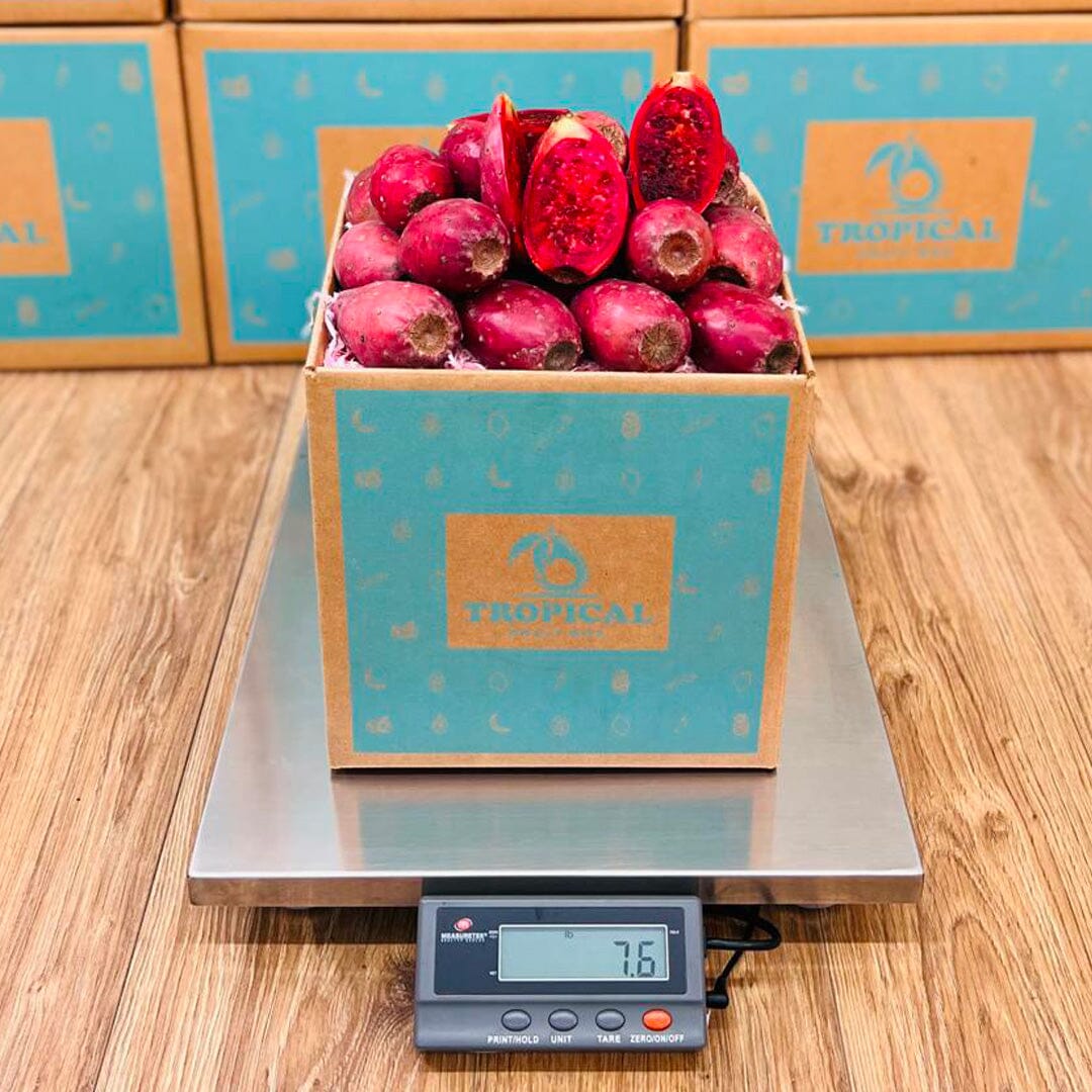 Red Cactus Pear | Prickly Pear Box Produce Box Tropical Fruit Box 