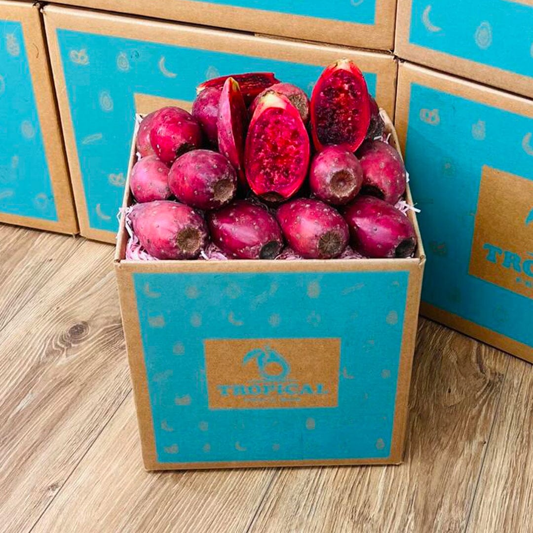 Red Cactus Pear | Prickly Pear Box Produce Box Tropical Fruit Box 