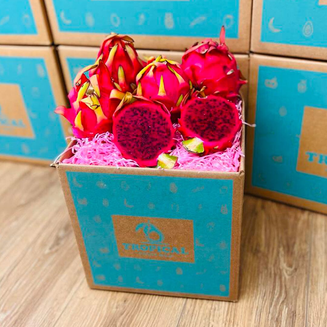 Red Flesh Dragon Fruit | Pitahaya Box Specialty Box Tropical Fruit Box 