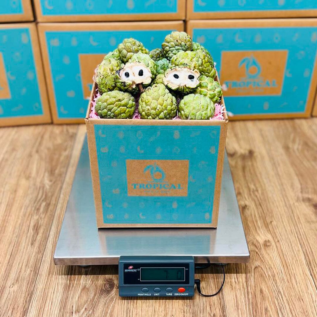 Fresh Sugar Apple | Sweet Sop | Anon Box Specialty Box Tropical Fruit Box 