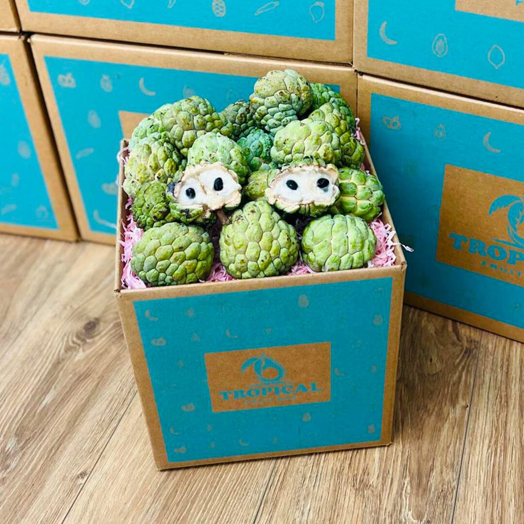 Fresh Sugar Apple | Sweet Sop | Anon Box Specialty Box Tropical Fruit Box 