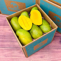 Thumbnail for The Superb Francis Mango Box Produce Box Tropical Fruit Box Medium (5 Pounds) 