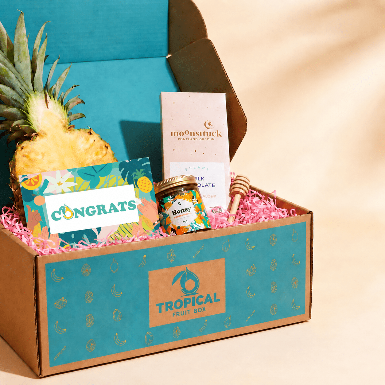 Sweet Glow Box GoogleON Tropical Fruit Box Congrats 