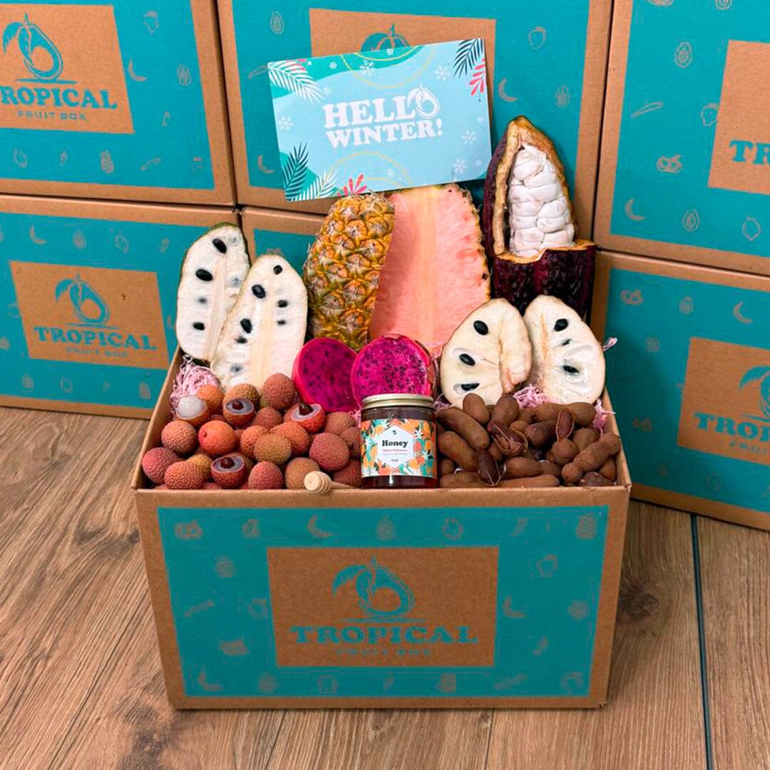Taste the Exotics Fruit Box GoogleON Tropical Fruit Box 