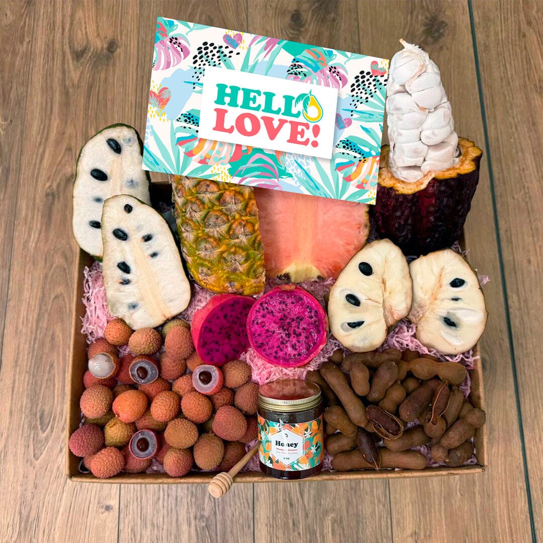 Taste the Exotics Fruit Box GoogleON Tropical Fruit Box 