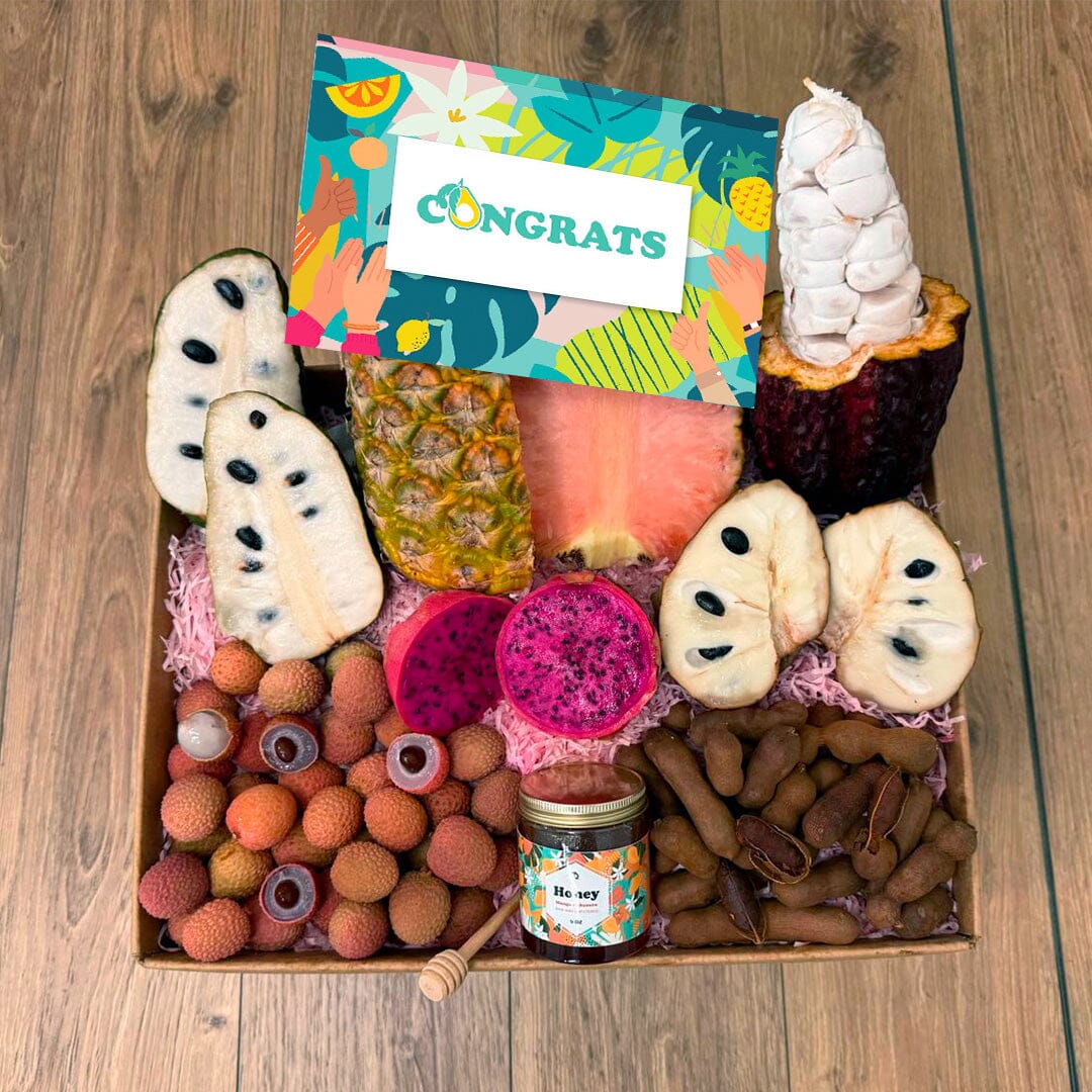 Taste the Exotics Fruit Box GoogleON Tropical Fruit Box 