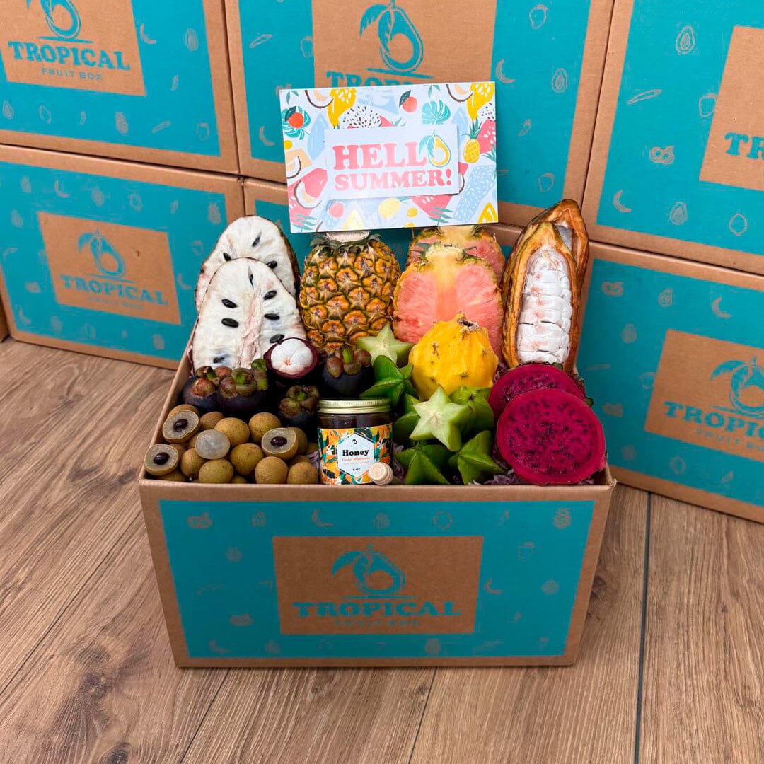 Taste the Exotics Fruit Box GoogleON Tropical Fruit Box 