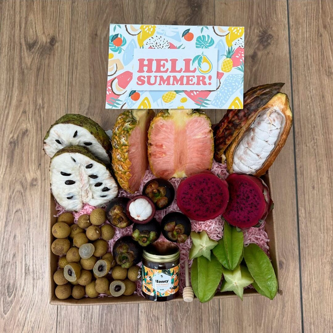 Taste the Exotics Fruit Box GoogleON Tropical Fruit Box 