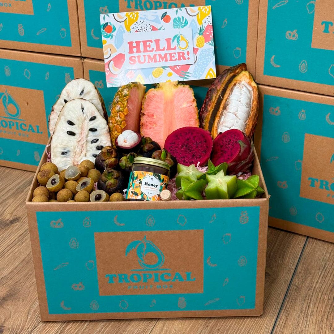 Taste the Exotics Fruit Box GoogleON Tropical Fruit Box 