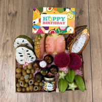 Thumbnail for Taste the Exotics Fruit Box GoogleON Tropical Fruit Box Regular (10 pounds) Happy Birthday 