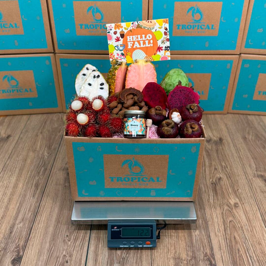 Taste the Exotics Fruit Box GoogleON Tropical Fruit Box 