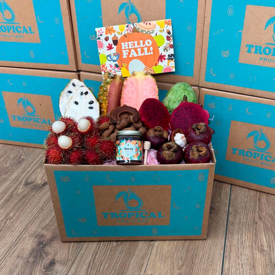 Taste the Exotics Fruit Box GoogleON Tropical Fruit Box 