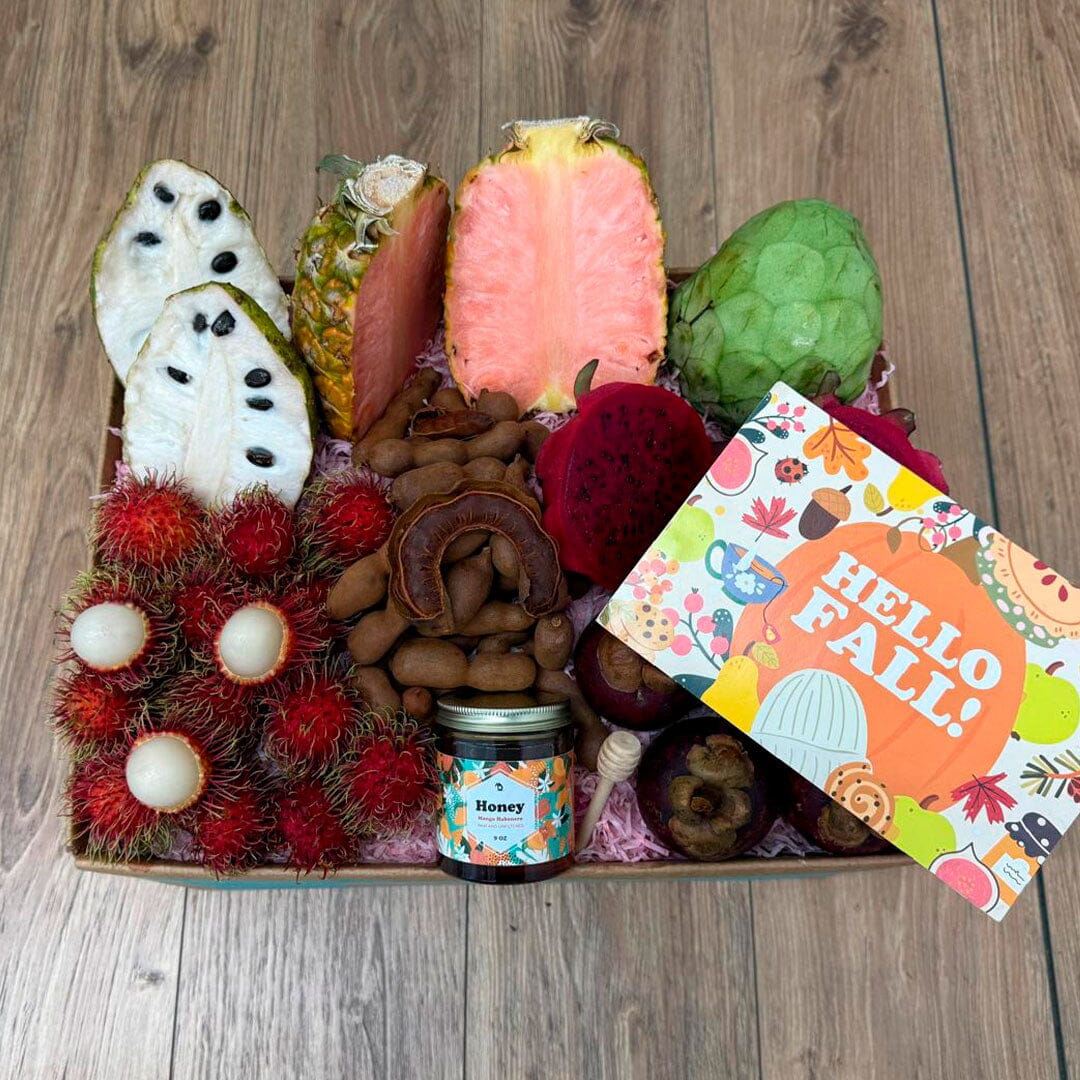 Taste the Exotics Fruit Box GoogleON Tropical Fruit Box 